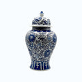 Fine Ceramic Lidded Ginger Jar Antique