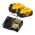DeWalt 18V 5.0Ah XR batteries with charger kit