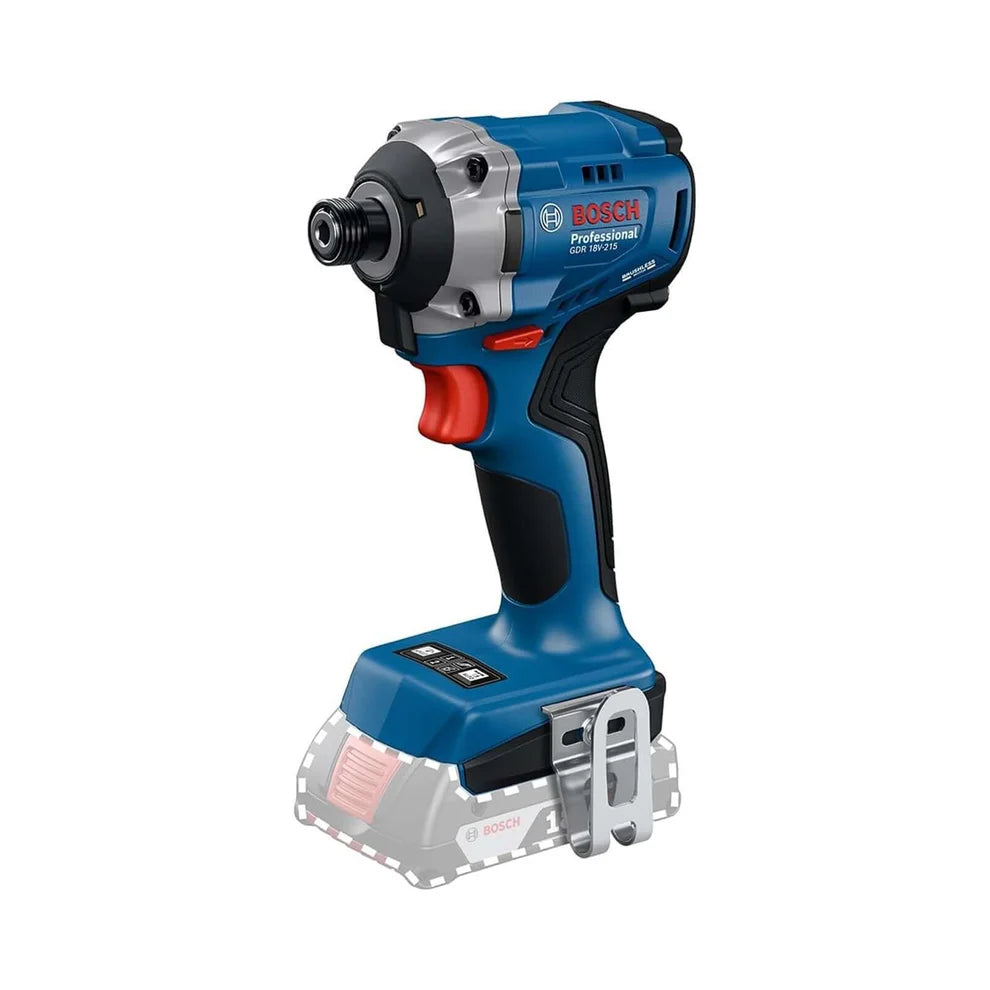 Bosch 18V Brushless Impact Driver GDR 18V-215 side view