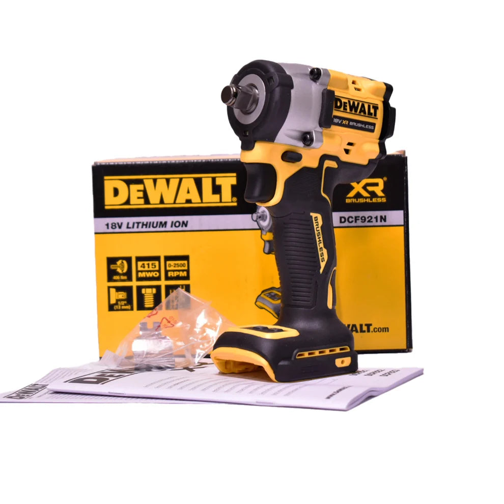 DeWalt 18V XR Brushless 1/2 inch Impact Wrench DCF921N skin only with box and instructions