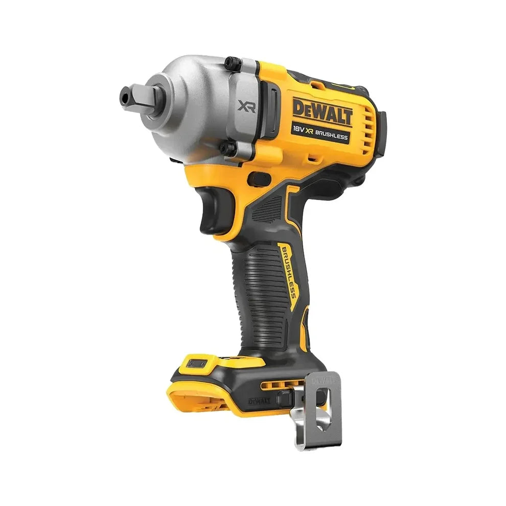 DeWalt 18V XR 1/2 inch Brushless Impact Wrench angled view