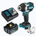 Makita 18V 6.0Ah Impact Wrench Kit with battery and charger