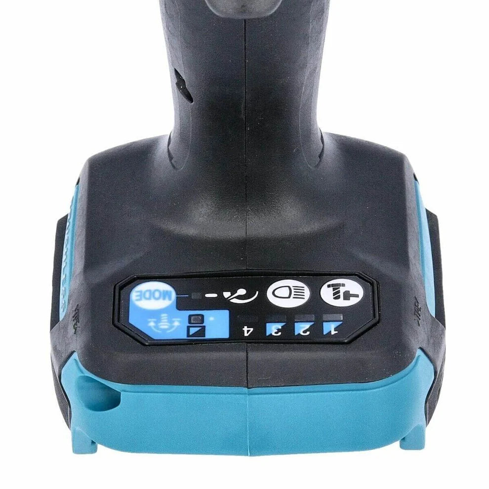 Makita DTW300Z impact wrench handle and mode controls