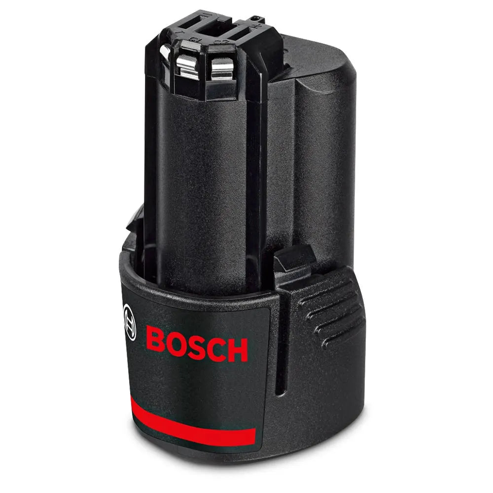 Bosch 2.0Ah 12V lithium-ion battery with Bosch branding